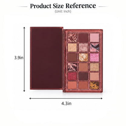 18 Color Eyeshadow Palette