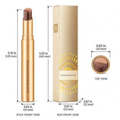 Three-Color Eyeshadow Stick
